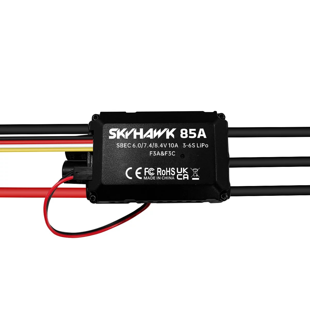Zhongtewei Skyhawk 85A 3-6S Brushless ESC for RC Helicopter Fixed Wing Model Aircraft - Image 3
