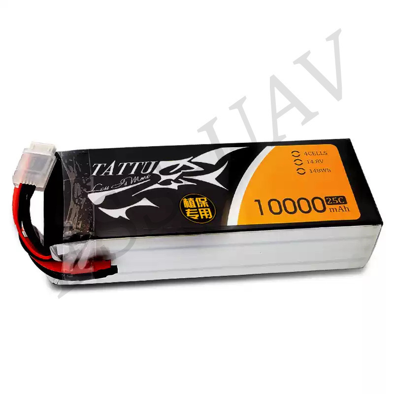 Акумулятор Grignard Tattu ємністю 10000 мА·год, 4S, 14,8 В, 25°C – з роз’ємом XT90S для радіокерованих літаків, дронів та захисту рослин - Image 3