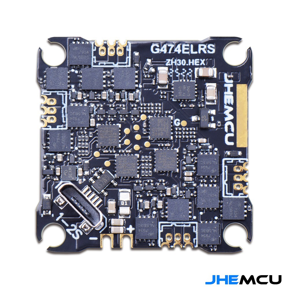 Jhemcu G474ELRS 1S 2S Flying Control ELRS 12A ESC HD Sky Terminal for FPV Drones - Image 4