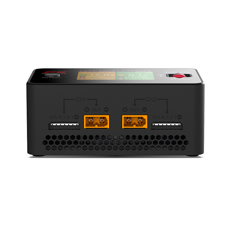 HOTA P6 T240 Dual Channel Lithium Battery Balance Charger AC DC 600W 15A for RC Model - Image 5