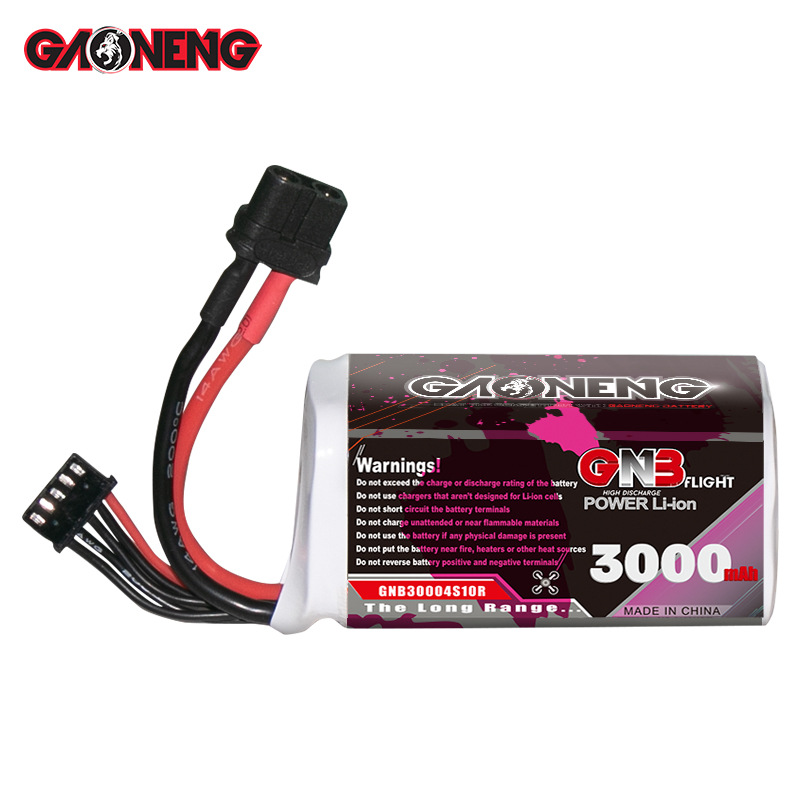 Аккумулятор GNB High Energy на 3000 мАч, 4S, 14,8 В, 10C для 5-дюймовых дронов FPV с элементами Sony VTC6 18650 - Image 4