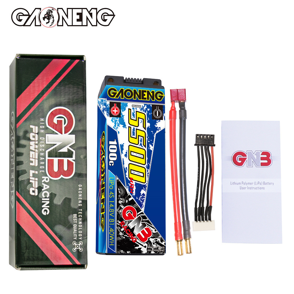 GNB High Energy 5500 mAh 4S 14,8 V 100C LiPo-Akku für 1/8 RC-Rennwagen - Image 4