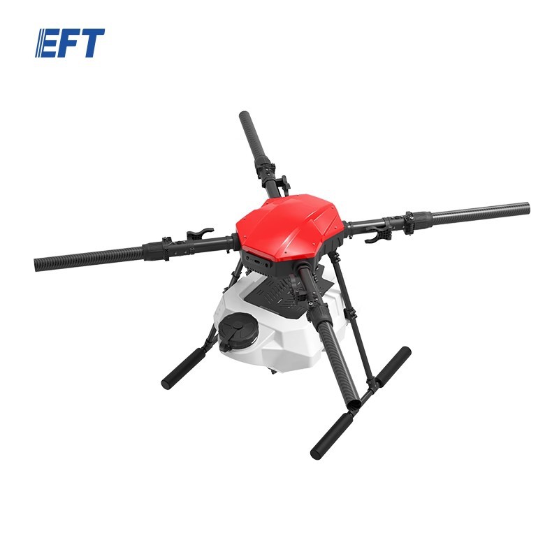 إطار طائرة EFT E410P الزراعية ذات الأربع محاور ووزن 10 كجم مع لوحة مركزية متكاملة - Image 4