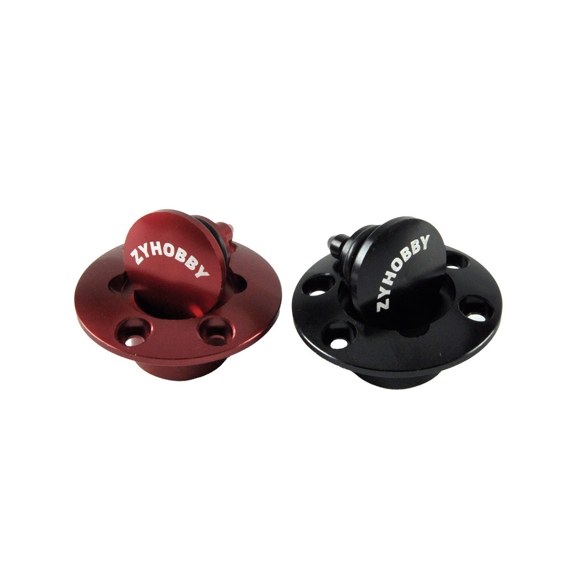 CNC Machined Aluminum Fuel Tank Filler for Gasoline Methanol Model Aircraft External Fuel Parts - Image 2