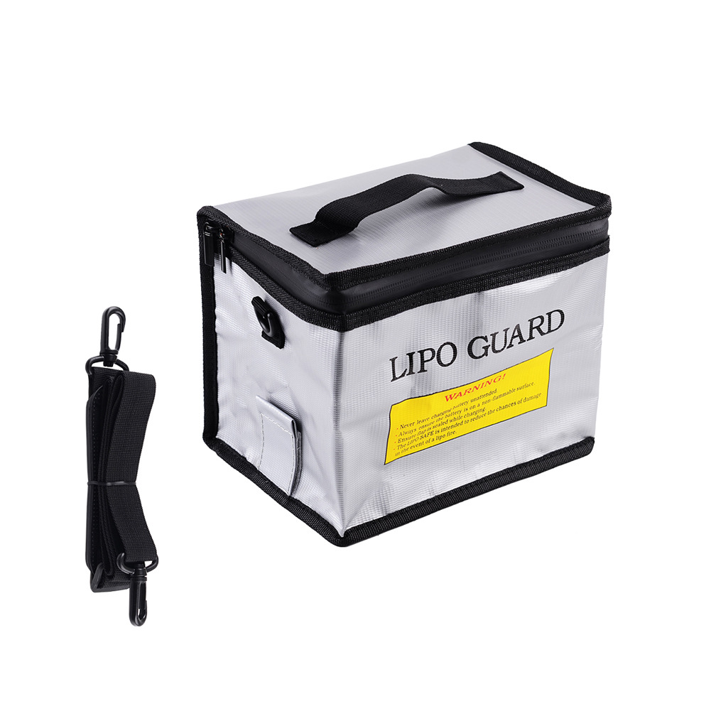 Multi Functional LiPo Battery Explosion Proof Storage Bag Portable Fireproof Safety Flame Retardant Shoulder Bag - Image 4