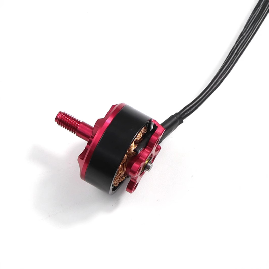 HKSRC 2205 2450KV FPV Racing Drone Motor Orange Black - Image 4