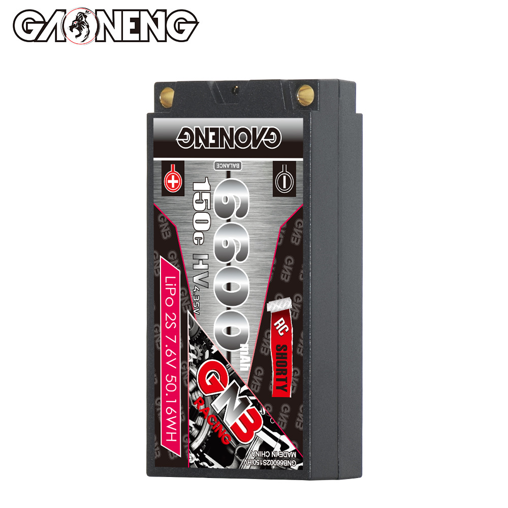 GNB High Energy 6600mAh 2S 7.6V 150C HV Hard Shell LiPo Battery for 1/10 RC Car - Image 5