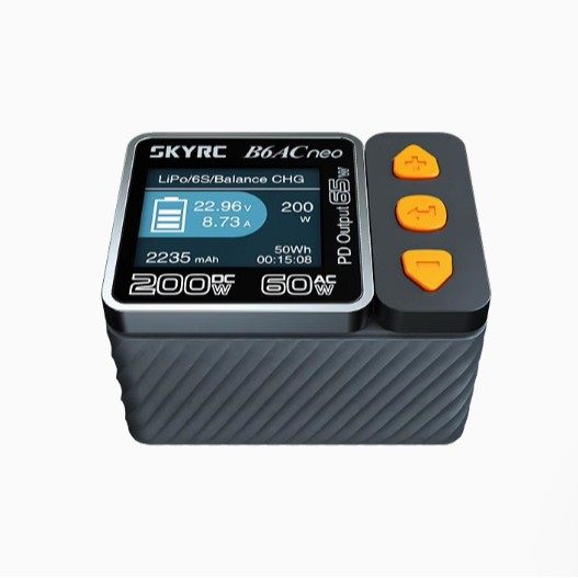 Skyrc B6Acneo – DC 200W / AC 60W intelligenter Lithium-Akku-Lader für RC-Modelle - Image 4