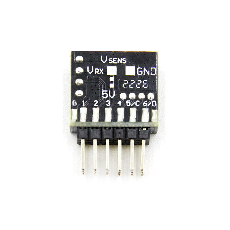 TBS Crossfire Nano RX 6 Way PWM Adapter Board for Fixed Wing FPV - Image 2