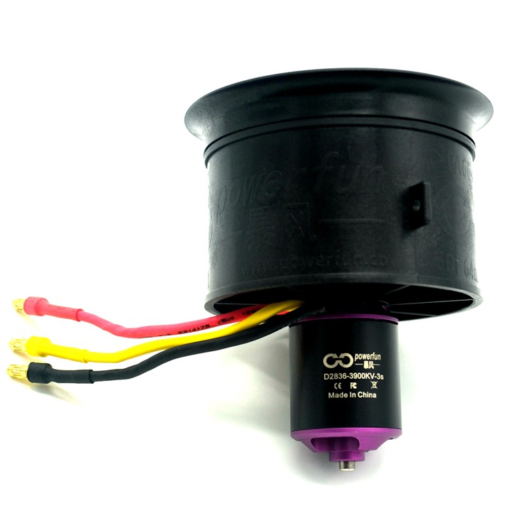 Big Storm Culvert Fan 64mm 11 Leaf Model Launch Motor Propeller for RC Aircraft - Image 3