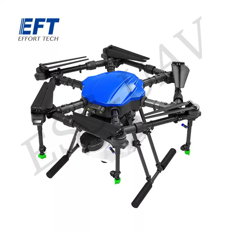 EFT E610P 10L Plant Protection Agricultural Drone Frame Kit Six Axis Foldable - Image 4