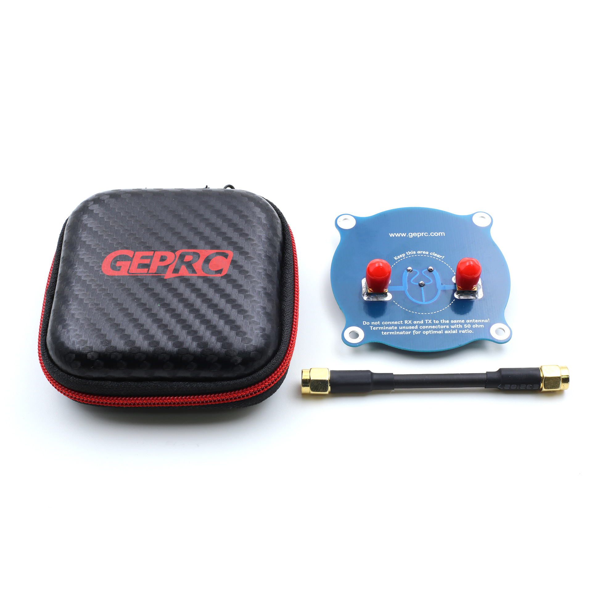 Geprc Triple Feed Patch-1 Left Right Rotation 5.8G Transmitting Receiving FPV Antennas RP-SMA - Image 4
