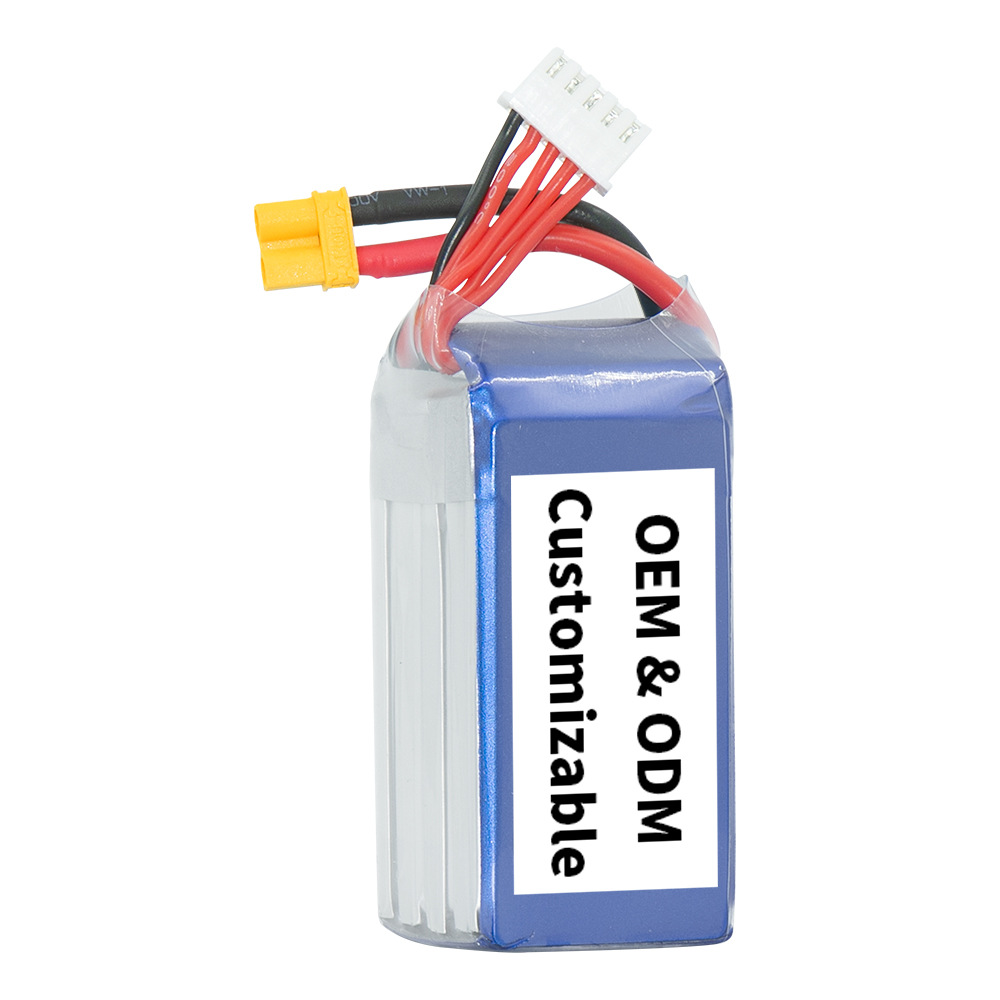 GNB High Energy 4S 14,8 V Lithium-Polymer-Akku mit 650 mAh bis 900 mAh für RC-Drohnen und FPV-Modelle - Image 2