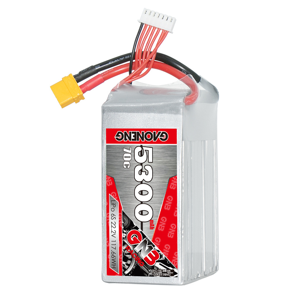 GNB High Energy 5300mAh 6S 22.2V 70C LiPo-Akku für RC-Autos, Schiffe, Flugzeuge und Roboter-Modelle - Image 5