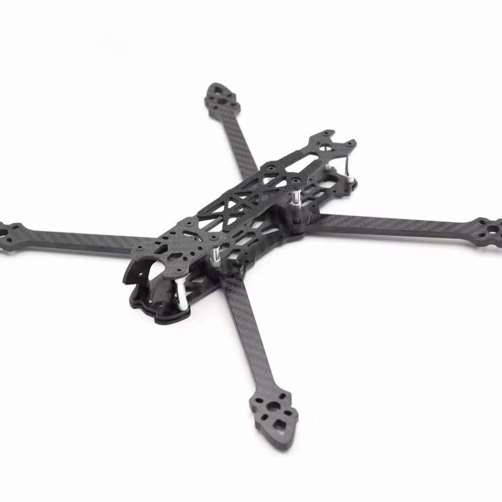 FPV Drone Quadcopter Frame Kit Carbon Fiber 5 6 7 8 9 10 Inch with Camera Antenna Mount - Image 4