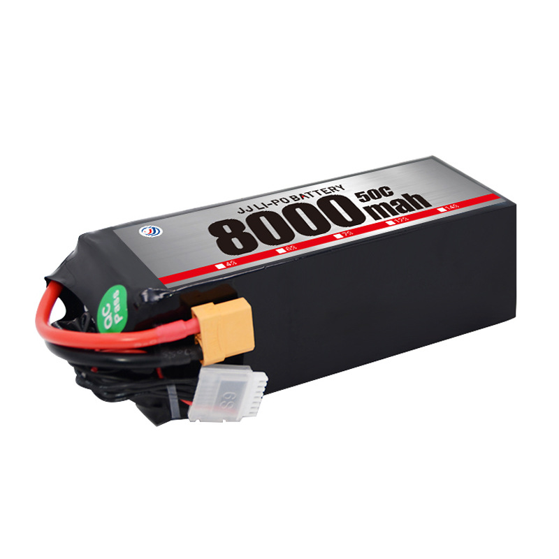 Jiujiang 8000mAh 12S 25C Hochkapazitiver LiPo-Akku für FPV-Drohnen – Ideal für Langzeitflüge und Luftaufnahmen - Image 3
