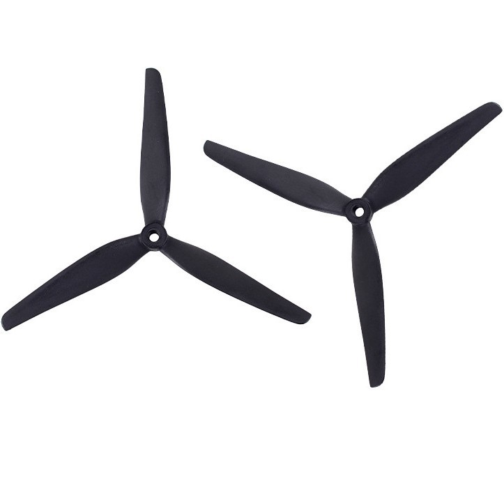 Carbon Fiber Nylon 7040 Propeller Three Blade for 7 inch FPV Racing Drone - Image 2