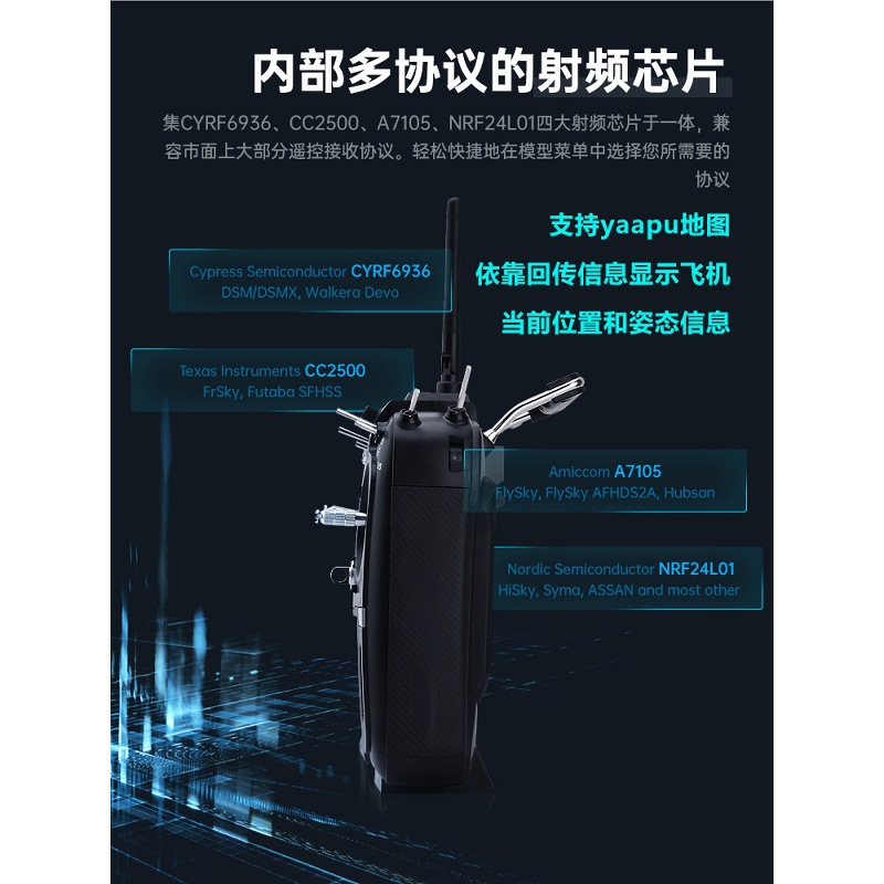 RadioMaster TX16S Mark II ELRS Multi Protocol OpenTX EdgeTX Radio Controller Transmitter - Image 2