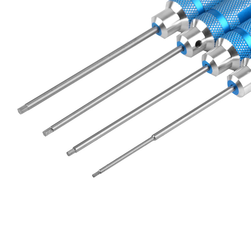 RC Model Hex Socket Screwdriver Set White Steel 15mm 20mm 25mm 30mm Cutter Heads Aircraft Tool - Image 4