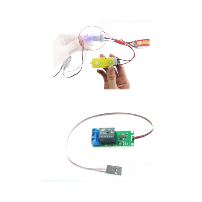 Model Car RC Relay Wide Voltage 5-12V PWM Switch Navigation Light Controller - Image 5