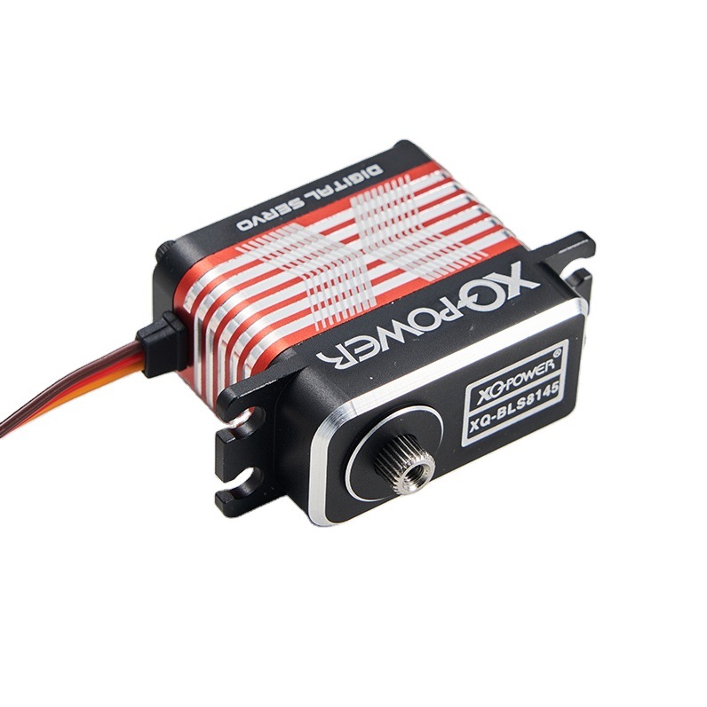Brushless All Aluminum Metal Rudder 45kg Torque Stainless Steel Gear Humanoid Robot Fixed Wing UAV Servo XQ BLS8145D - Image 2