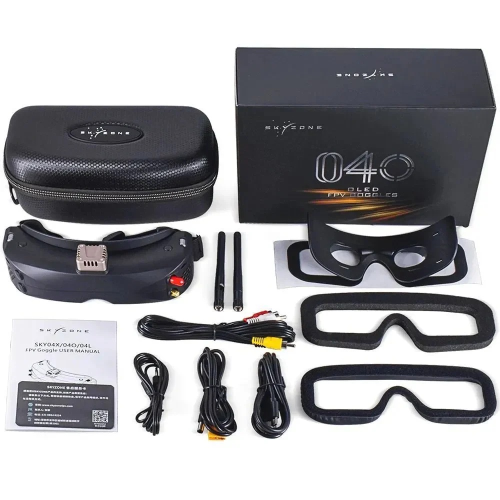Skyzone 04O Pro FPV Drone Video Goggles Upgraded Version Dual Receiver Fusion Simulated Image Transmission - Image 4