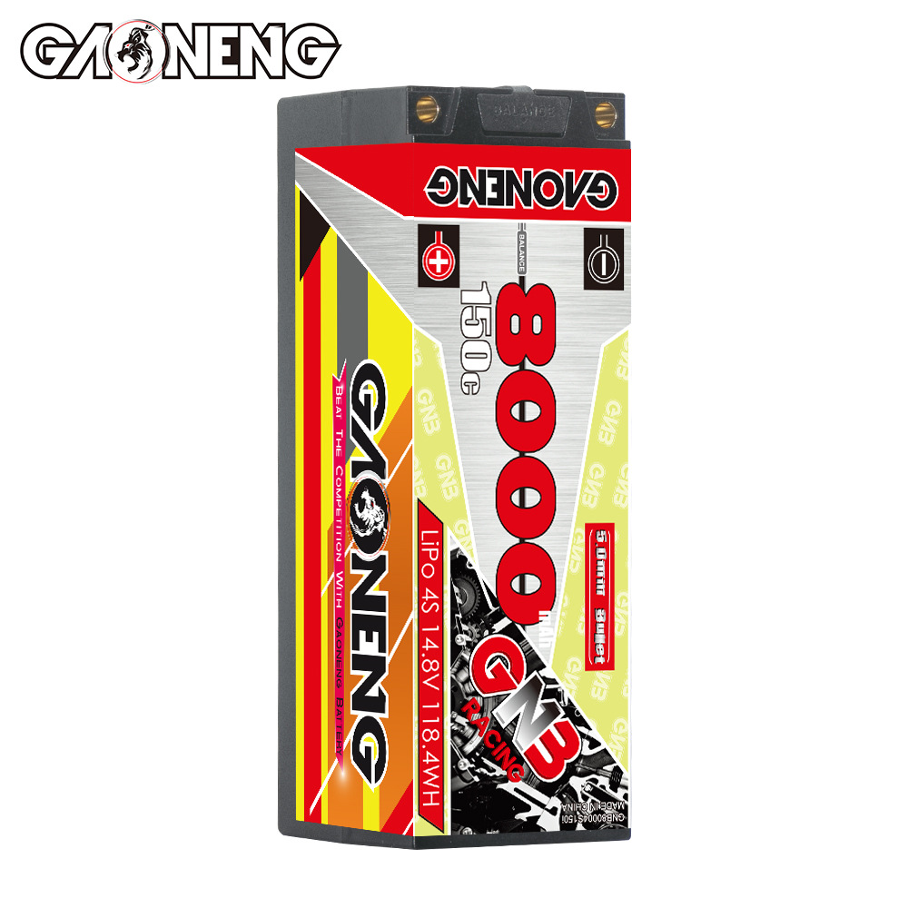 GNB High Energy 8000mAh 4S 14.8V 150C LiPo-Akku für 1/8 RC-Rennwagen - Image 5