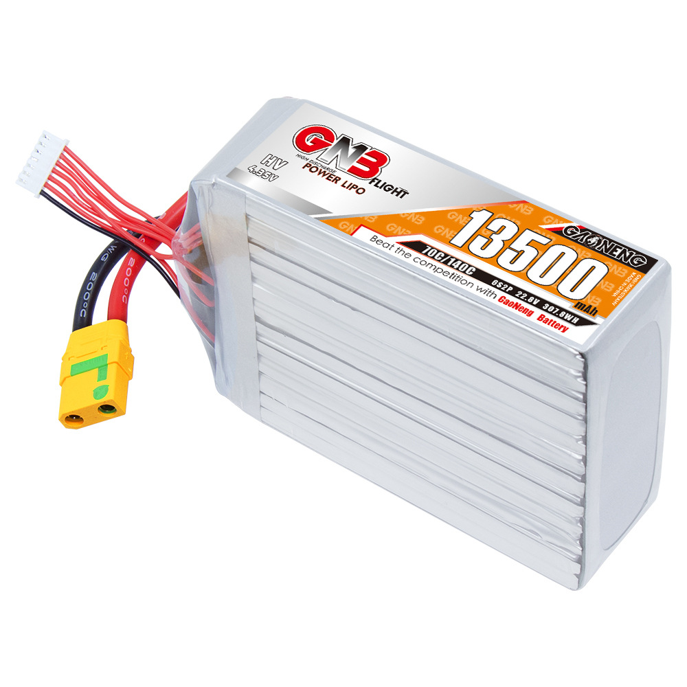 Мощная аккумуляторная батарея GNB 13500 мАч 6S 22,8 В 70 C HV LiPo для моделей в сельском хозяйстве и вертолетов - Image 5