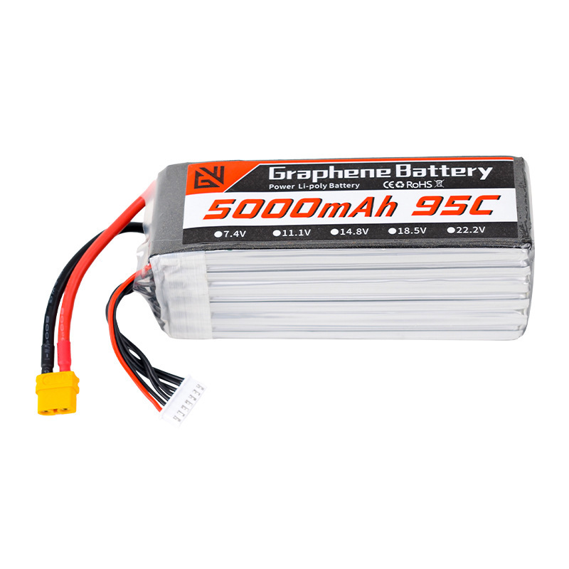Fabrikneues GW6S 22,2 V 5000 mAh 95C Hochleistungs-LiPo-Akku für Drohnen und RC-Spielzeuge - Image 4