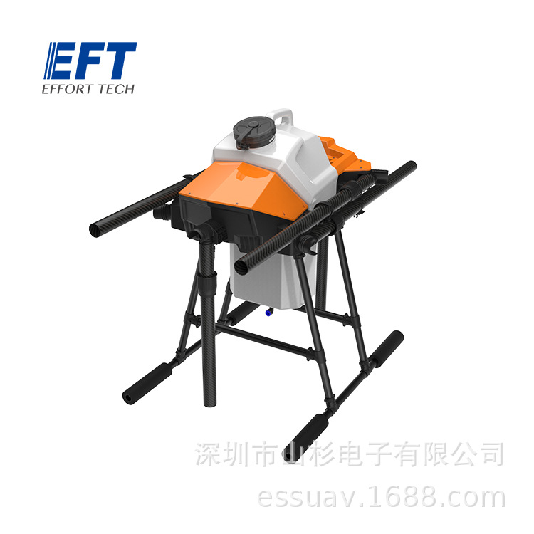 CAAC Category 3 EFT G626 26L Agricultural Drone Sprayer Rack Water Tank - Image 3