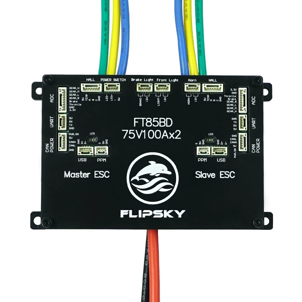 Fliptech Ft85Bd Dual Drive Driver 84V with Built In Switch for Electric Vehicles Brake Lights Horn - Image 2