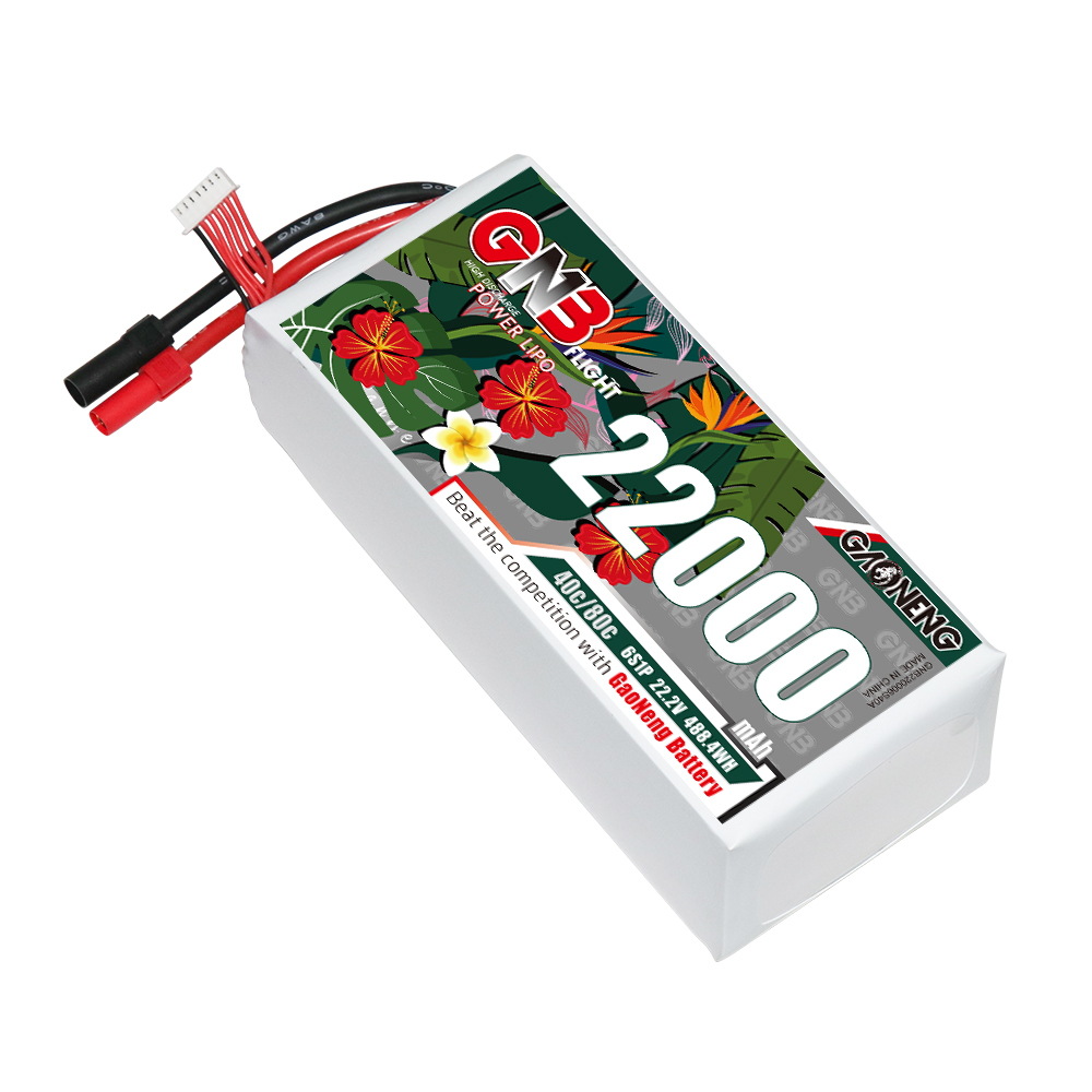Акумулятор GNB High Energy 22000 мА·год 6S 40C 22,2 В типу LiPo з роз'ємом XT90 для моделей літаків та гелікоптерів - Image 5