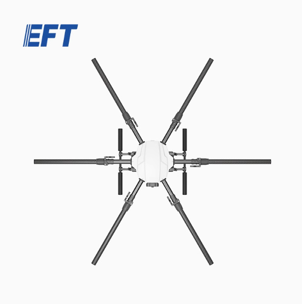 EFT E620P Six Axis 20kg Large Load Agricultural Drone Single Frame Blue - Image 2