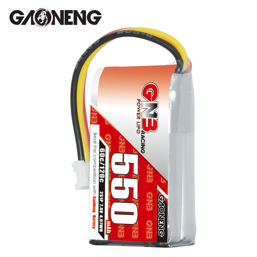 GNB 550mAh 2S 7,4V 60C Hochleistungs-LiPo-Akku für 1:28 RC-Mosquito-Autos - Image 3