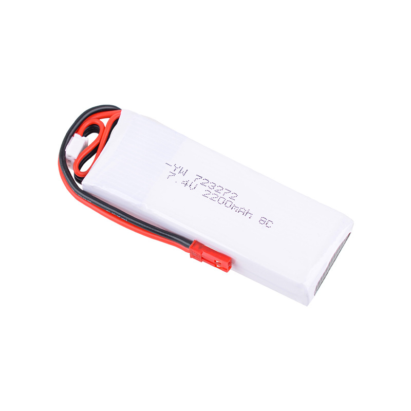 FPV Drone Remote Control Battery 7.4V 2200MAH 8C for RC6GS RC8X AT10II AT9S T8FB - Image 3