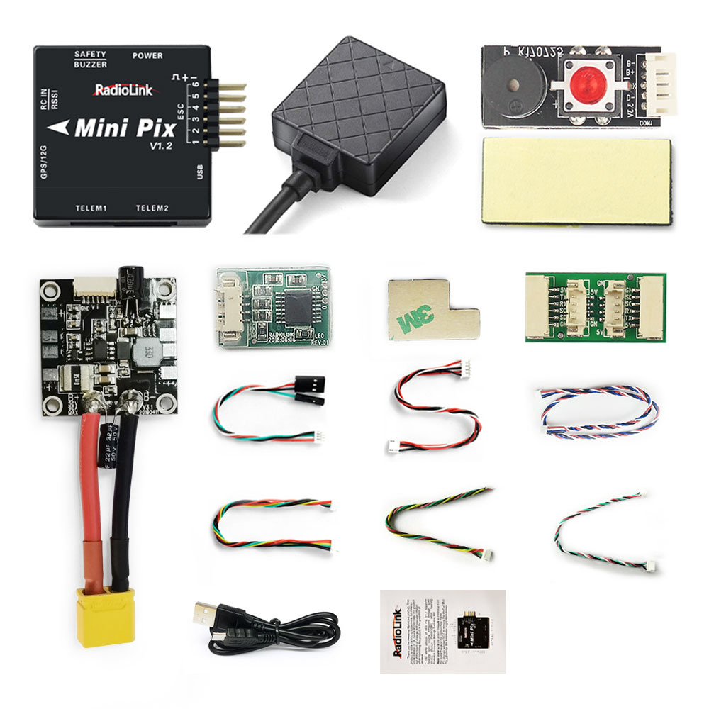 Ledi Mini Pix Flight Controller TS100GPS Multi Rotor Drone FPV Racing - Image 5