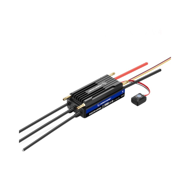 Hobbywing Seaking 200A HV V4 Marine Brushless Sensorless Waterproof ESC for Boats - Image 5