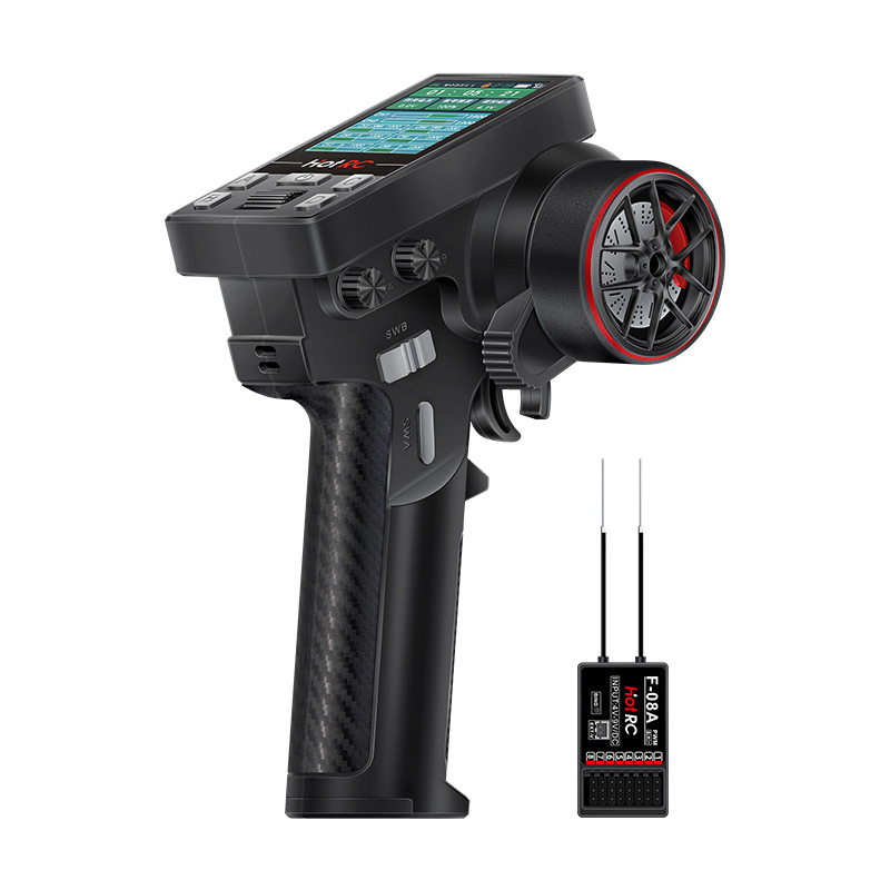 HOT RC CT 8B Gun Control 10 Channel Remote Control RC Vehicle Ship Model TFT Color Screen Multifunctional - Image 5