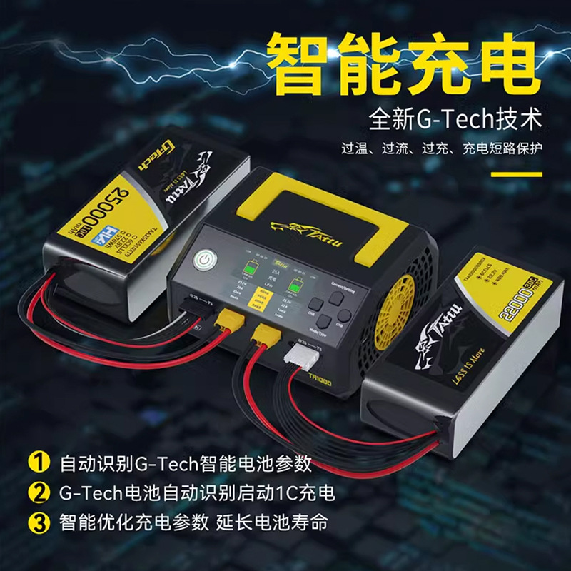 Grignard Ace TA1000 Smart Balance Charger for RC LiPo LiHV 6-14S High Power 60A - Image 5