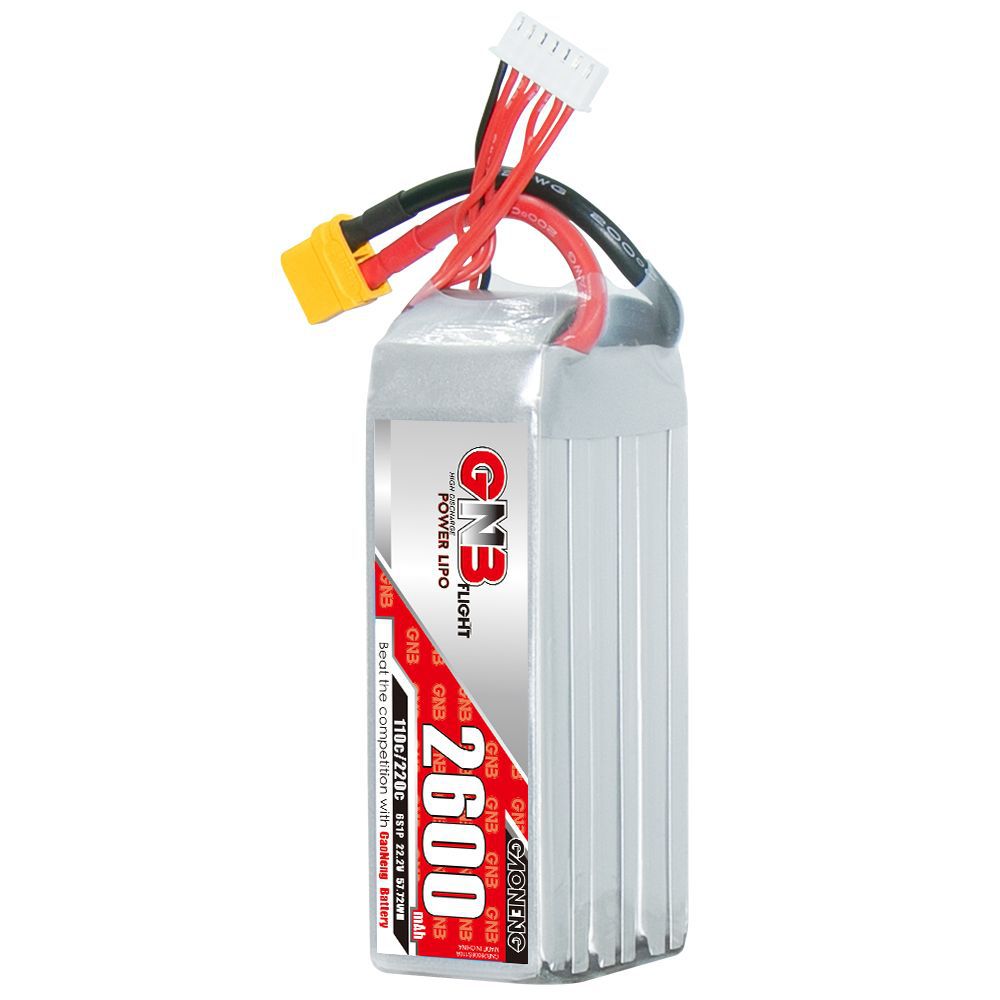 GNB High Energy 2600 mAh 6S 22,2 V 110°C LiPo-Akku für FPV-Drohnen und RC-Hubschrauber - Image 3