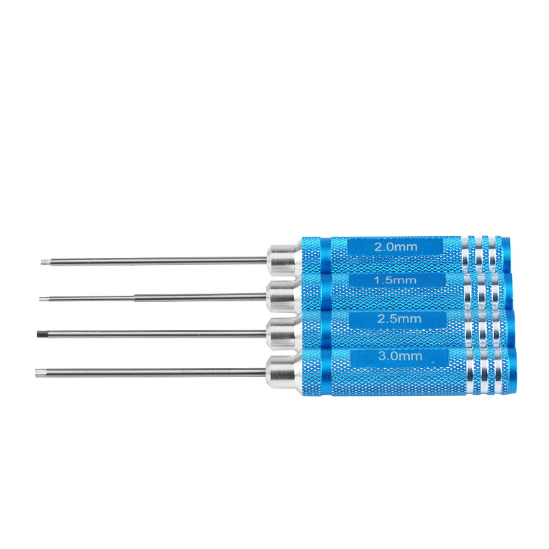 RC Model Hex Socket Screwdriver Set White Steel 15mm 20mm 25mm 30mm Cutter Heads Aircraft Tool - Image 3