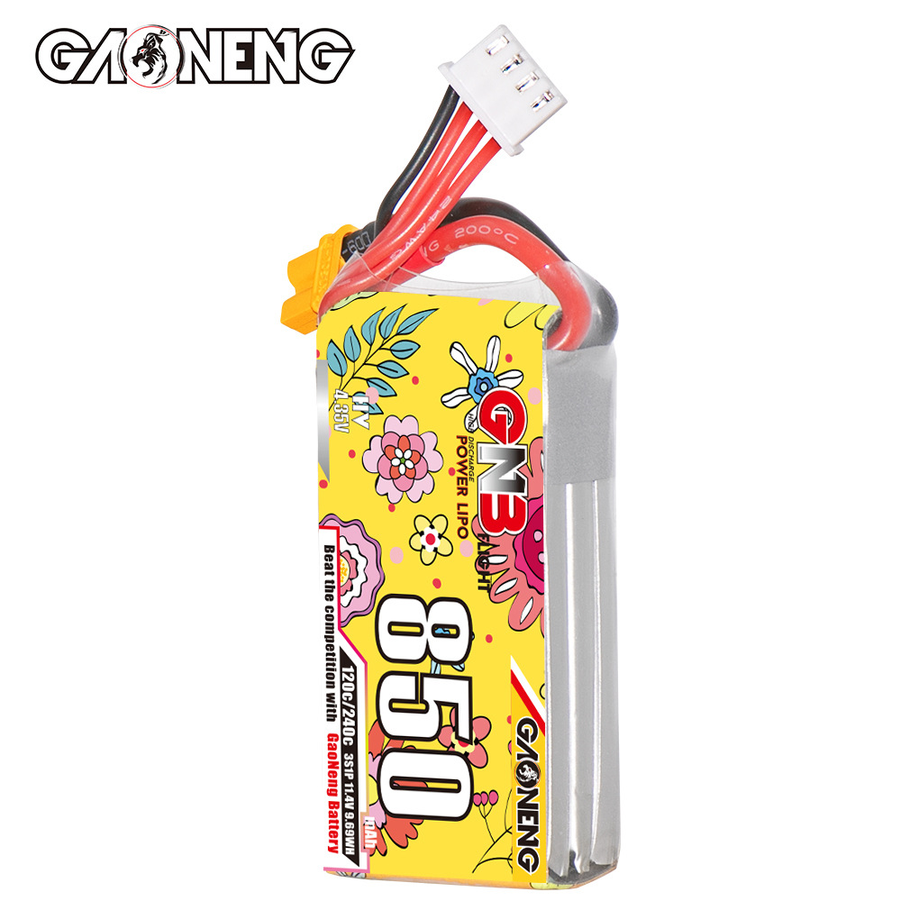 GNB High Energy 850mAh 3S 11,4V 120C LiHV-Akku für 2-2,5-Zoll-FPV-Drohnen - Image 5