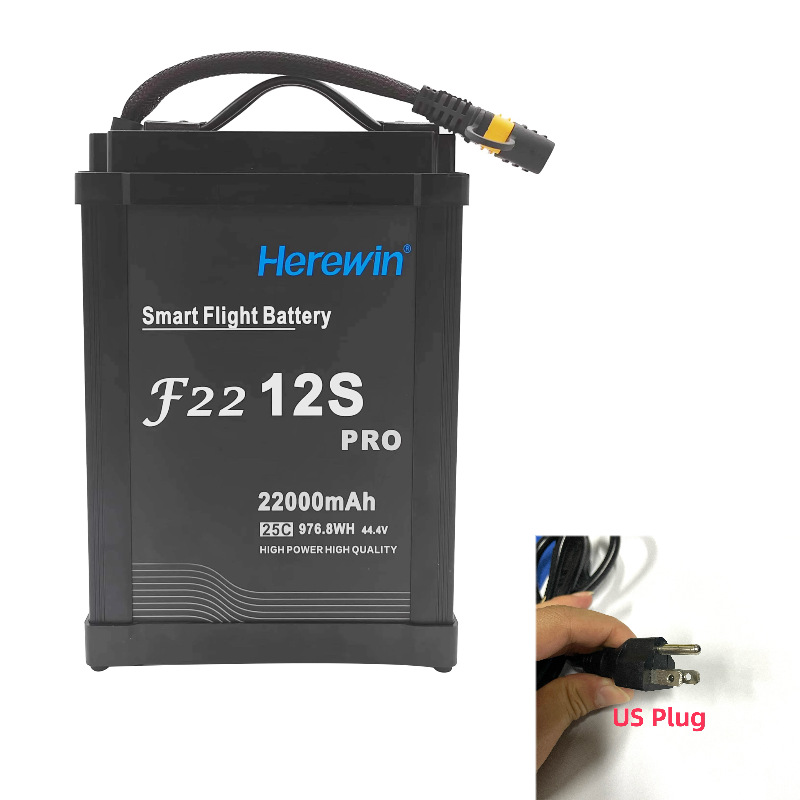 Herewin Haiying intelligente Batterie mit 22000 mAh, 12S, 44 V und 25 C für Modellflugzeuge sowie landwirtschaftliche Drohnen - Image 2