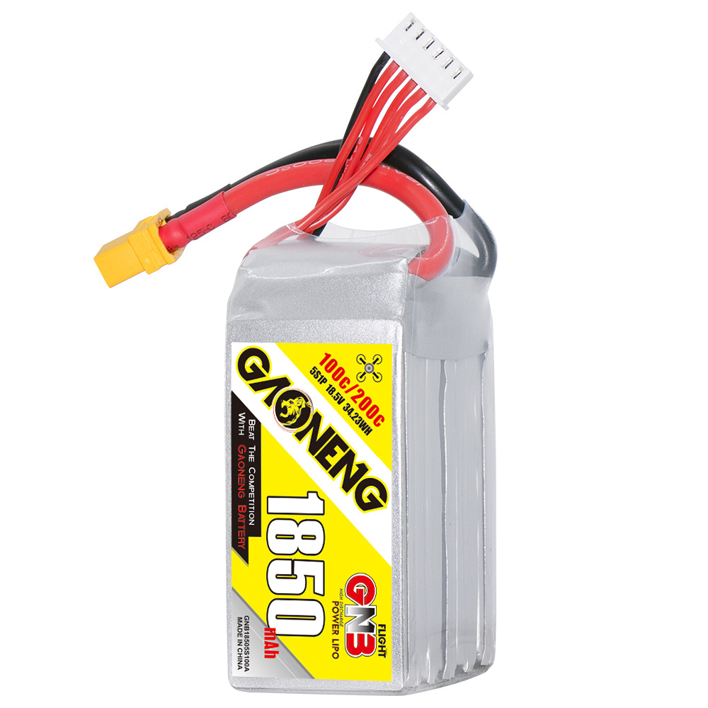 GNB High Energy 1850mAh 5S 18.5V 100C LiPo-Akku für FPV-Drohnen und Quadrocopter - Image 5