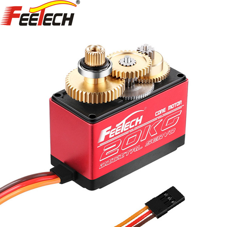FT5320M Waterproof Digital Servo 20KG High Torque Metal Steel Gear 180 Degree Large Angle - Image 5