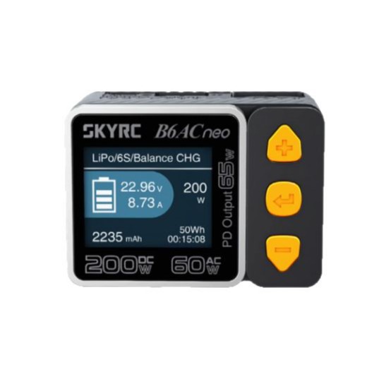 Skyrc B6Acneo – DC 200W / AC 60W intelligenter Lithium-Akku-Lader für RC-Modelle - Image 5