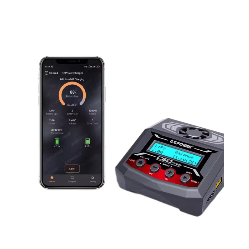 GTPower C6Dpro Multifunctional Intelligent Balance Lipo Battery Charger Servo Warmer Model Car - Image 5