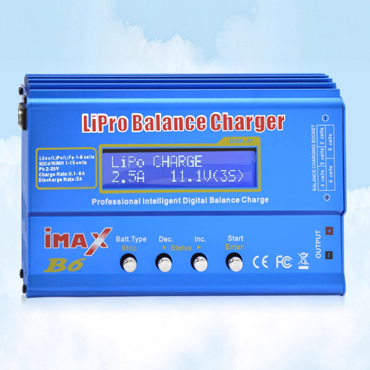 Imax B6 Balance Charger Multifunctional Smart Lithium Battery Charger 80W RC Model Aircraft Car Models - Image 2