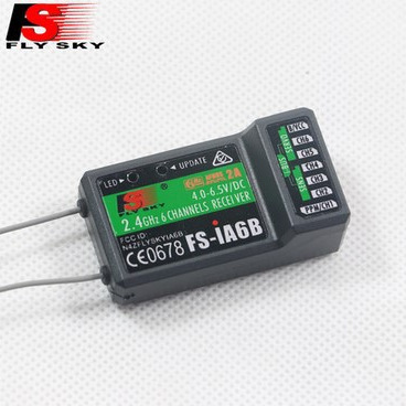 Flysky FS-iA6B 6 Channel 2point4G RC Receiver for i6i6Si6X Transmitter Model Aircraft - Image 4