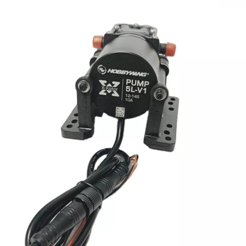 Водяной насос Hobbywing: производительность 5 л, 8 л и 12 л, совместимость с аккумуляторами 12–18S для дронов - Image 2